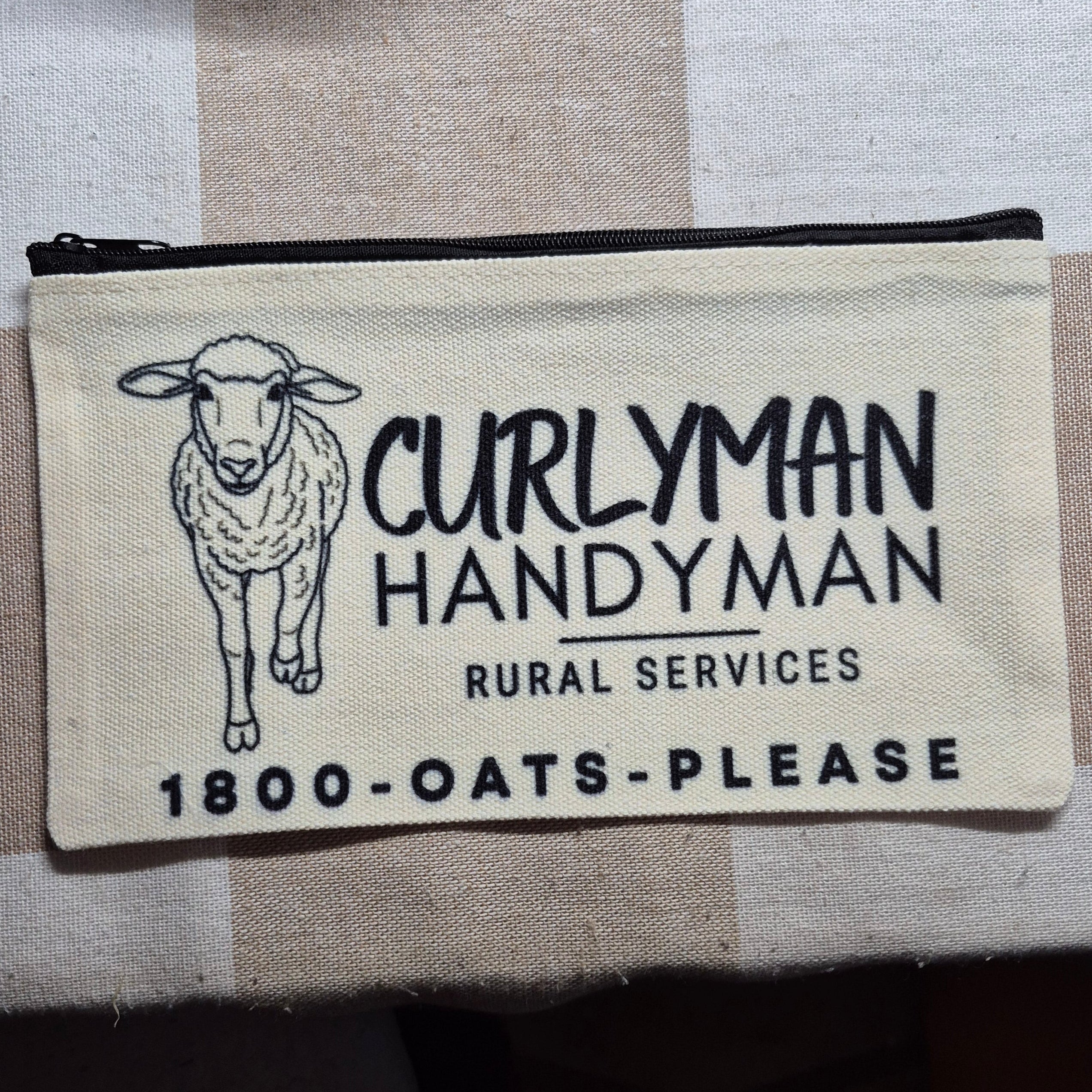 Curlyman Handyman Canvas Pouch