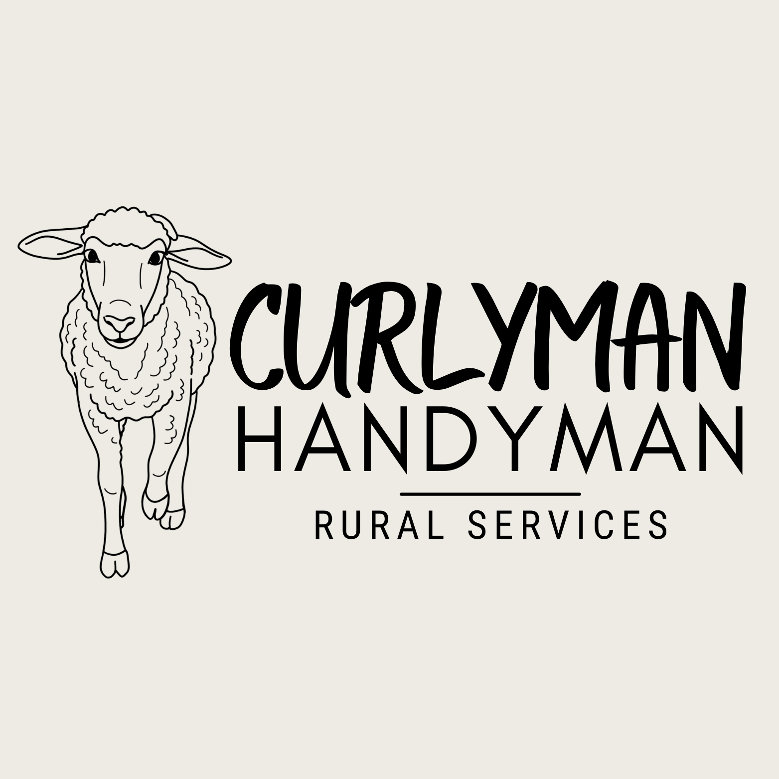 Curlyman Handyman Pressed Magnet