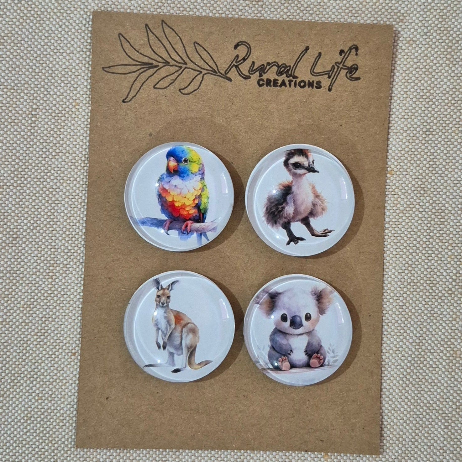 Glass Magnets-4 Variety Pack