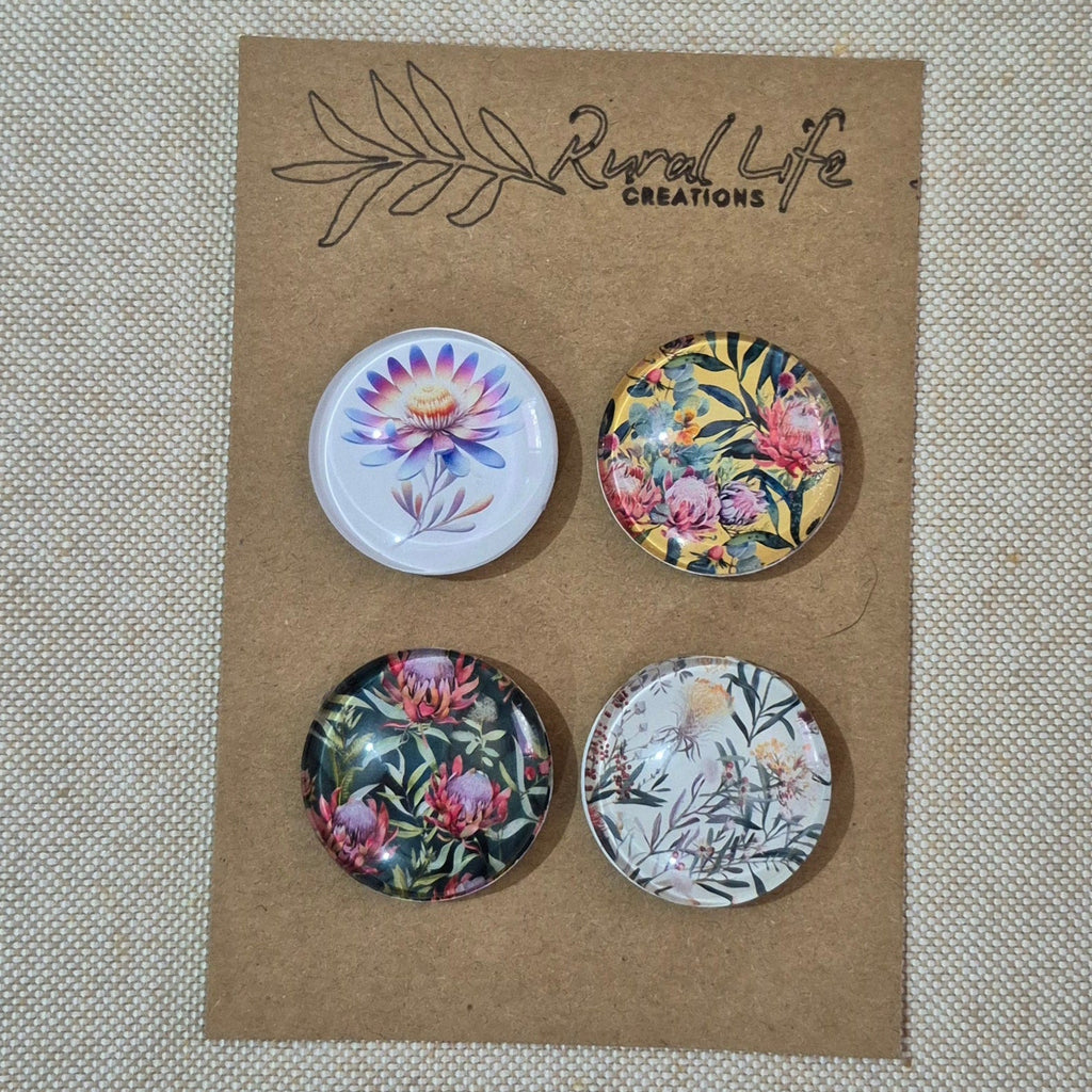 Glass Magnets-4 Variety Pack
